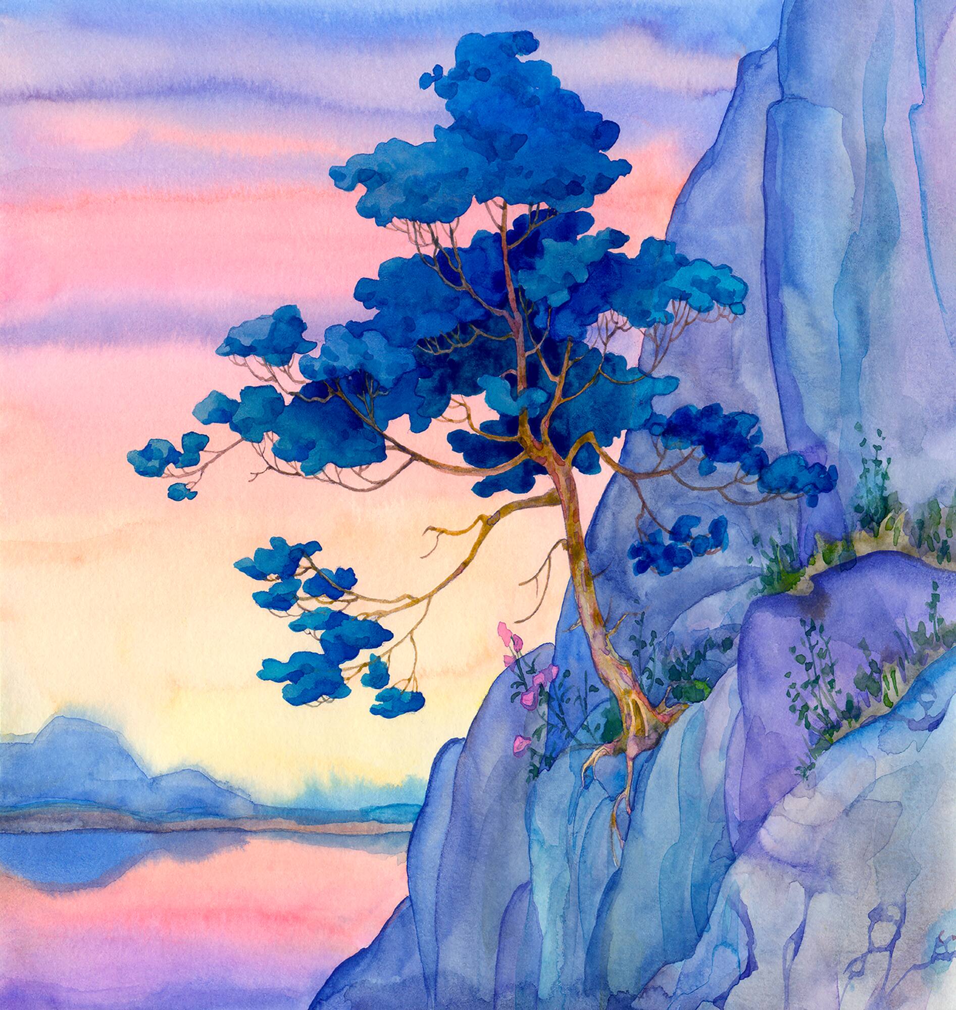 Designs Direct Cliffside Serenity Wall Mural
